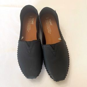 TOMS Leather espadrilles